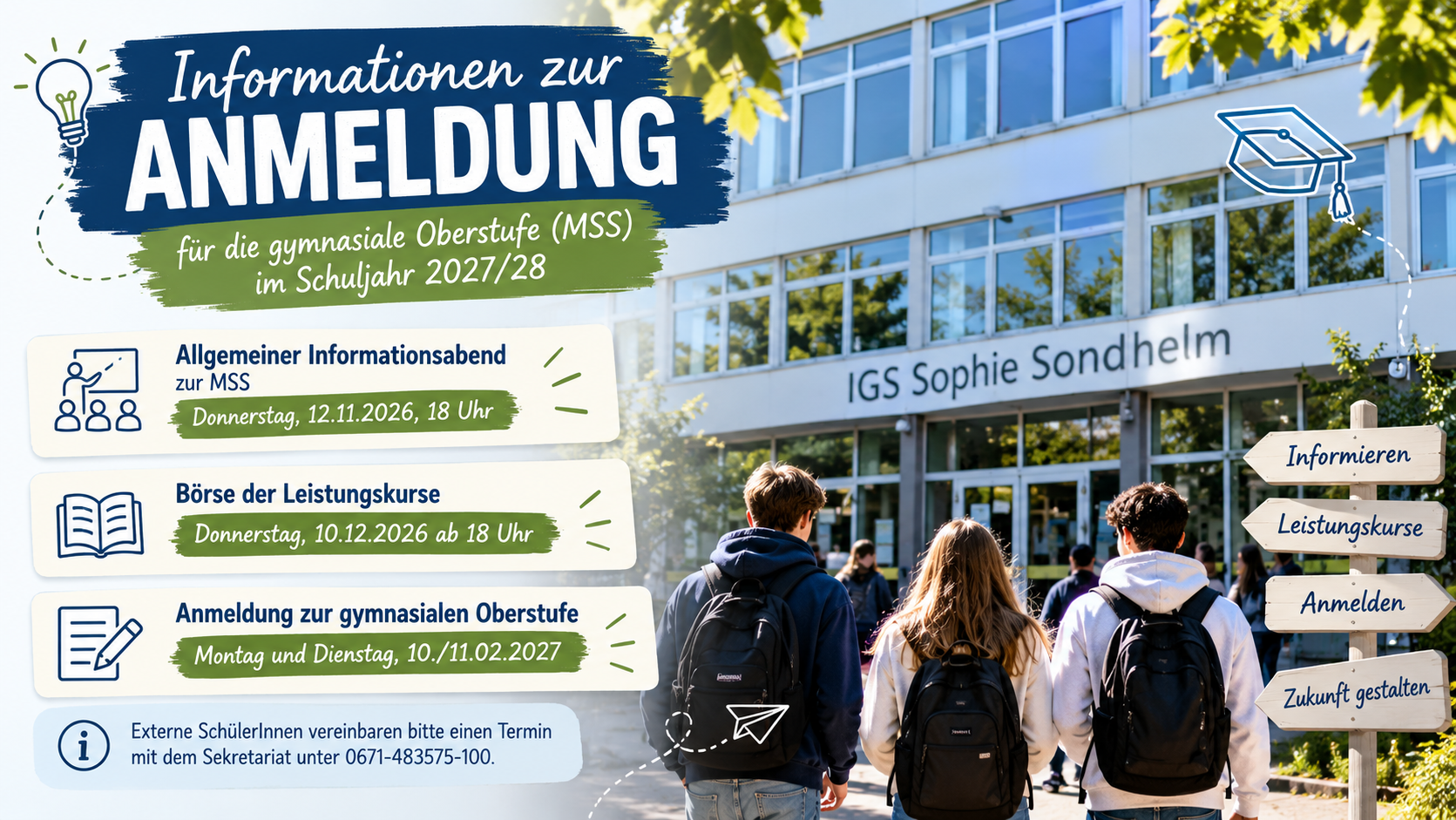 Geschützt: Anmeldung Oberstufe 2027/28